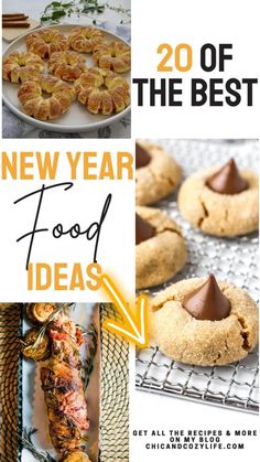 the new year food ideas are here and it's time to try out these delicious treats