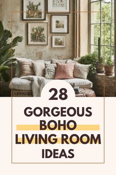 Discover boho living room ideas that will transform your space into a cozy, eclectic oasis 🌿🛋 Explore textures, colors, and unique design elements. Perfect for anyone who loves a relaxed vibe! Dive in and get inspired. #boholivingroomideas #boholivingroom