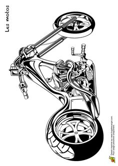 an image of a drawing of a motorcycle engine