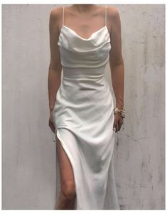 Aphrodite Dress, White Silk Dress, Prom Outfits, Mode Inspo, Mode Inspiration, Evening Dresses Prom, Looks Vintage, Fancy Dresses, Ball Dresses