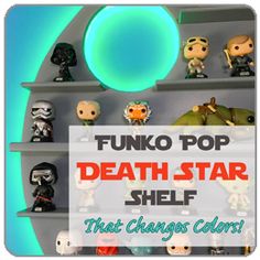 EPBOT: Halloween Quick Craft: Spooky Glowing Skull Frame! Pop Shelf, Star Shelf, Funko Pop Shelves, Geeky Decor, Funko Pop Display