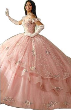 Rachel Allan RQ1136 - Embellished Cold-Shoulder Sleeve Ballgown The Rachel, Rachel Allan, Shoulder Sleeve, Cold Shoulder, Ball Gowns, Blush, Couture, Collage, Pins