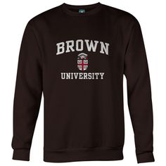 Brown Crest Sweatshirt by Ivysport.com #brown #bears #brown #university #ivy #league #preppy #mens #fashion Brown Crew Sweatshirt For Streetwear, Brown Crew Neck Sweatshirt For Streetwear, Brown Sweatshirt For College In Fall, Sporty Brown Sweatshirt For College, Brown Crew Neck Hoodie With Letter Print, Brown Cotton Sweatshirt With Letter Print, Brown Letter Print Sweatshirt For College, Brown Cotton College Sweatshirt, Brown Crew Neck College Sweatshirt