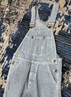 ASK ME FOR ANY QUESTION""" Brand : Vintage Lee Sanforized Striped denim overalls  Measurements: A 32" inch (Waist) B. 14" Rise C  28" inch ( inseam) D 39" inch ( length) E  Condition : *Condition 9/10(Please refer picture little defect) ""Item is used and vintage, dont expected it to be like new"" *Shipping* We are using DHL express shipping and Malaysia Registered Post ( Depends which Country) please leave number for shipping purpose Thank your for your view and have a nice day mate!! Striped Denim, Jeans Overall, Salopette Jeans, Denim Overalls, Dhl Express, Halloween Shopping, Gender Neutral, Overalls, Bathing Beauties