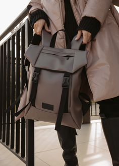 "Eco leather backpack for men, custom beige backpack, vintage style monogram backpack, boho laptop backpack, travel vegan leather rucksack HIGHLIGHTS: ✔️ Durable fabric ✔️ Padded straps and back for comfort ✔️ Compartment for a laptop up to 15\" ✔️ 1 front pocket ✔️ 1 side pocket Floral roll top backpack for women: ✔️ Handmade ✔️ 100% vegan ✔️ Eco-leather, only organic materials ✔️ Unique design ✔️ Add personalization if you want More backpacks for urban city tours https://etsy.me/2JHH72X Need s Beige Backpack, Professional Backpack, Elegant Backpacks, Beige Backpacks, Roll Top Backpack, Backpack Vintage, Women Backpack Fashion, Leather Backpack For Men, Cheap Backpacks