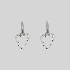 The earring hoop material is hypoallergenic stainless steel. It is lead and nickel-free. Hoop diameter: 14mm Melting Heart, Earring Hoop, Heart Hoop Earrings, Fondant, Jewelry Earrings Dangle, Dangle Drop Earrings, Dangle Earrings, Hoop Earrings, Jewelry Earrings