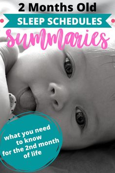 What to Expect With a Two Month Old Baby; image of infant 7 Month Old Sleep, Two Month Old Baby, 2 Month Old Baby, Sleep Schedule, Bedtime Routine