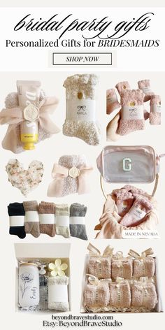 Searching for bridal party gifts for bridesmaids? Here's our best gift ideas for the day of the wedding and beyond. From personalized gifts to unique bridal party gifts ideas, our collection includes everything from bridesmaid bags to customized wedding day gifts. Shop now and find the perfect gift for your bridal party!