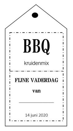 a label with the words bbq written in black and white, on a white background