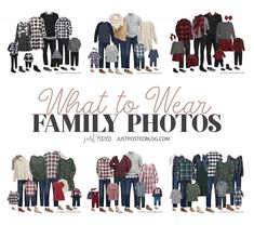 what to wear for family photos