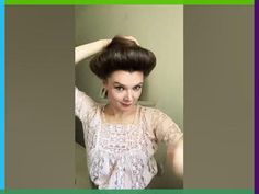 Lady Tremaine Hair Tutorial, Diy 1900's Costume, How To Do Edwardian Hairstyles, 1912 Hairstyles Tutorials, Edwardian Hair Styles, Edwardian Hairstyles Short Hair, Edwardian Era Hairstyles, 1890s Hairstyles Women, 1800’s Hairstyles