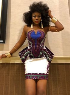 “Queen Chinonso” V-neck Fitted Mini Short Dress in White Purple Green and Blue African Ankara Kente - Chimzi Fashion | Buy Now on Sellox African Dress Styles, African Fashion Modern, African Ankara, Mini Short, African Wear, Short Mini Dress, Handmade Dresses, African Fashion Dresses, Party Gowns