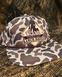 Vintage patch Retro Hat, Retro Hats, Vintage Patches, Snapback Hat, Trucker Cap, Snapback Hats, Favorite Things Gift, Rodeo, Camouflage