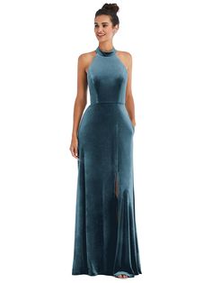 Bridesmaid dresses and formal gowns; plus perfectly color-matched accessories including men's ties. View the collection, locate a retailer. Dutch Blue, High Neck Maxi Dress, High Neck Halter, Velvet Maxi Dress, Velvet Maxi, Halter Gown, Trumpet Skirt, Infinity Dress, Halter Maxi Dress