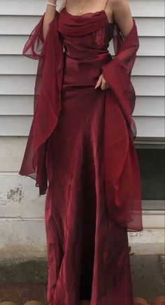 Wine Red Prom Dress, Burgundy Prom Dresses, Burgundy Prom Dress Long, Burgundy Prom, Spaghetti Strap Prom Dress