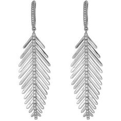 Elevate your everyday look with these Short Feather Earrings in White Gold by Piranesi. These delicate earrings feature a stunning design that mimics the beauty of feathers. The earrings are crafted with 18K white gold and set with approximately 0.48 carats of round diamonds, making them the perfect blend of elegance and sophistication. These earrings are versatile enough to be worn with both casual and formal outfits, making them a great addition to your jewelry collection. Indulge yourself or Round Diamond Earrings, Diamonds Earrings, Formal Outfits, Delicate Earrings, Feather Earrings, Formal Outfit, Feel Special, Earrings Set, Timeless Pieces