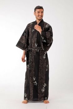 #ad Find ideas and inspiration for Japanese Yukata Kimono Men Hideyoshi Cotton Robe Made in Japan, Fashion Mens Clothing Kimono Men, Men Kimono, Japanese Yukata, Kanji Characters, Warring States Period, Yukata Kimono, Casual Kimono, Cotton Kimono, Sleepwear Robe