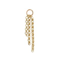 Solid gold chain dangle made for your stud earrings, from our San Francisco studios & available in 14k gold. Jack G, Solid Gold Chains, Earring Stud, Gold Earring, How To Make Light, Gold Earrings Studs, Chandelier Earrings, Piercing Jewelry, Gold Chain