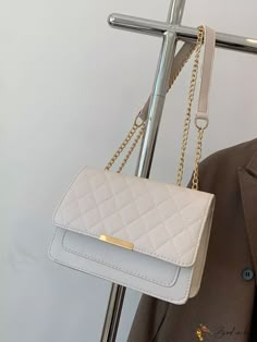 BirdinBag - Chic Square Flap Bag with Chain Strap Classy Purses, Spring Purses, Lady Dior Handbag, Expensive Bag, Trendy Purses, Furla Bags, Stylish Purse, Girly Bags, Fame Dr