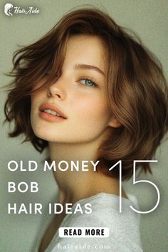 Channel the elegance of old money style with these 15 bob hairstyles! Perfect for a sleek and timeless look that adds a touch of sophistication to any outfit.