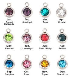 Great for layering on top of a hole-punched penny or a disc with a name on it. Add a little more flare to your personalized bracelet or necklace with this beautiful crystal charm. Whether it represents a birthstone or you just love the color, it will add that little extra pizazz! Now you can show off your birth year and birth month! 6mm is PETITE (and stainless steel), see photo 3 for size ratio, 8mm and 10mm (tibetan silver) have a few color options for some months, see photo 2 **No additional April Crystal, Guardian Angel Gifts, Angel Gifts, Best Friend Necklaces, Photo Charms, Adjustable Bangle, Jewelry Card, Letter Charms, Birthstone Charms