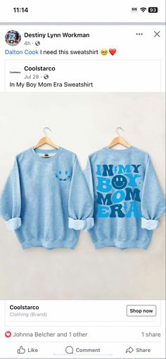 Boy Mom, Clothing Brand, Must Haves, Shop Now, Sweatshirts, Clothes