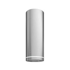 an image of a stainless steel water heater on a white background with clipping for text