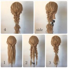 Easy Trendy Hairstyles, Trendy Hairstyle, Wedding Hair Down, Black Hairstyles, Easy Hairstyles For Long Hair, Hair Black