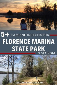 the state park with text overlay that reads, camping nights for florida state park in georgia