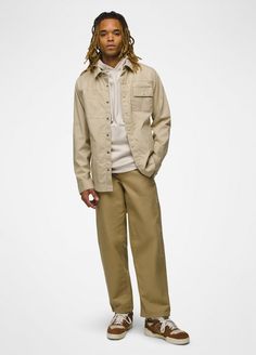 A functional field shirt with lightweight breathability, added sun protection, and abrasion resistance. Beige Outdoor Tops With Pockets, Utility Tops With Side Pockets For Outdoor, Outdoor Beige Tops With Pockets, Beige Tops With Pockets For Outdoor, Cotton Tops With Cargo Pockets For Outdoor, Casual Outdoor Tops With Patch Pockets, Relaxed Fit Tops With Cargo Pockets For Outdoor, Long Sleeve Shirt With Patch Pockets For Outdoor, Outdoor Tops With Side Pockets And Relaxed Fit