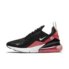 Style: Dm8325-001 Color: Black/Magic Ember/Pink Salt/Lime Ice Gender: Womens Nike Air Max 270 Women, Nike Air Max 270 Black, Womens Nike Air Max 270, Air 270, Womens Nike Air Max, Nike Converse, Nike Air Max For Women, Pink Salt, Black Shoes Women