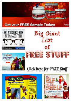 the big giant list of free stuff for kids to use in christmas crafts and books