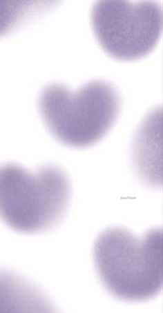 several hearts are shown in the middle of a white background with light purple hues