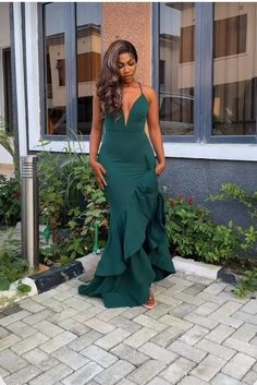 Formal Dark Green V-neck Dress, Dark Green Floor-length Evening Dress, Dark Green Floor-length Prom Gown, Elegant Dark Green Floor-length Maxi Dress, Green Pre-draped Maxi Length Evening Dress, Dark Green Prom Dress, Green Prom, Prom Dress Evening, Gold Wedding Colors