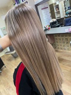 Punky Blonde Hair, Prom Hair Dye Ideas, Light Brown Blonde Hair Caramel, Highlights On Ash Blonde Hair, Sandy Ash Blonde Hair, Icy Brunette Balayage, Dimensional Brunette Light, Ash Blonde Babylights, Highlights On Dark Blonde Hair