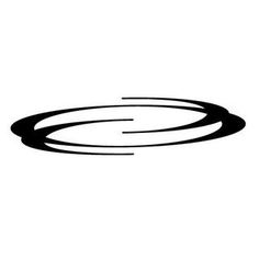 a black and white drawing of a circle