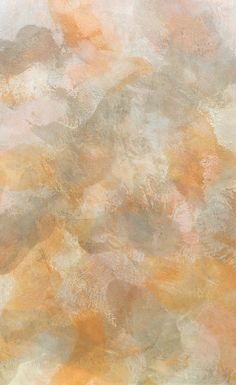 an abstract painting with oranges and browns