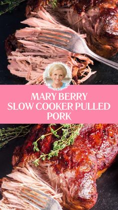 Mary Berry Slow Cooker Pulled Pork Pork Collar Recipe, Slow Cooker Pulled Pork Recipe, Mini Crockpot, Slow Cooker Pork Shoulder, Best Pulled Pork Recipe, Christmas Pork, Pulled Pork Shoulder, Mini Crockpot Recipes, Slow Cooker Christmas