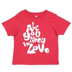 Red Graphic Tee, Cute Lazy Outfits, Lazy Outfits, Red Tee, Back To School Outfits, Red Aesthetic, Red Tshirt, All You Need Is Love, Work Shirts