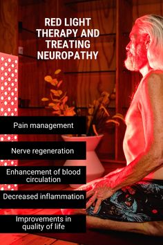 RED LIGHT THERAPY AND TREATING NEUROPATHY - Pain management - Nerve regeneration - Enhancement of blood circulation - Decreased inflammation - Improvements in quality of life #painreliefproduct #painreliefmedicines #antiinflammationdiet #healthylifestylehealthyliving #healthylifestylewellness #redlighttherapy Low Level Laser Therapy, Sjogrens Syndrome, Hydra Facial, Health Business, Alternative Treatments