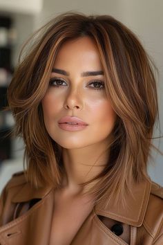 Chic Updo, Medium Length Wavy Hair, Blonde Hair Transformations, Beauty Hairstyles, Lob Haircut, Stunning Style, Haircut And Color, Modern Hairstyles