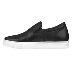 For those relaxed occasions, the CALTO T1021 (Black) is a convenient loafer with lace-less design where you can slide into the weekend ready, appearing taller. Features supple soft napa upper and a soft inner lined height increaser. Specially designed to allow comfort for your foot while making you appear taller at the same time. Features: Style: Loafer. Plain-toe. Low-top. Convenient lace-less. Lightweight Width: Standard (D or Medium). Accommodates a regular width. Weight: 17 oz. *Based on 7.5 Black Leather Loafers For Streetwear, Black Plain Toe Slip-ons With Stitched Sole, Black Loafers With Rubber Sole For Streetwear, Black Leather Slip-on Shoes With Contrast Sole, Black Low-top Loafers With Contrast Sole, Sporty Leather Slip-ons For Streetwear, Black Slip-on Loafers With Contrast Sole, Leather Loafers With Rubber Sole For Streetwear, Black Low-top Loafers With Leather Sole