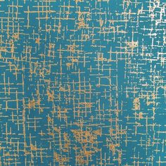 an abstract blue and gold background with white lines