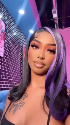 Colored Hairstyles, Lace Fronts, Hair Affair, Dope Hairstyles, Hair Crush, Front Lace Wigs Human Hair, Aesthetic Hair