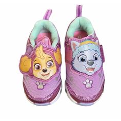 Paw Patrol Shoes Size 6 Toddler Light Up Shoes Cute Slip-on Synthetic Sneakers, Cute Synthetic Slip-on Sneakers, Playful Non-slip Closed Toe Sneakers, Non-slip Round Toe Sneakers For Play, Cute Closed Toe Synthetic Sneakers, Pink Slip-on Sneakers For Playtime, Cute Non-slip Sneakers For Playtime, Playful Sneakers With Soft Sole And Closed Toe, Cute Non-slip Closed Toe Sneakers