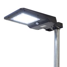 Solar LED Floodlight 1600 Lumens - Wagan Tech - street light flood - pole Rv Solar Power, Solar Flood Lights, Area Lighting, Flood Light, Solar Led, Light Bulb Types, Security Lights, Flood Lights, Exterior Lighting