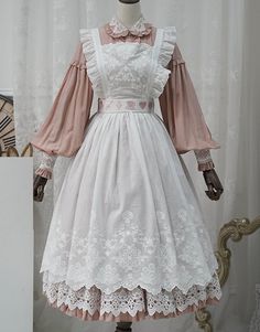 Old Maid Outfit, Anne With An E Aesthetic Outfits, Anne With An E Outfits Inspiration, 1890s Aesthetic, Vestido Coquette, 1890s Dress, Vintage Doll Dress