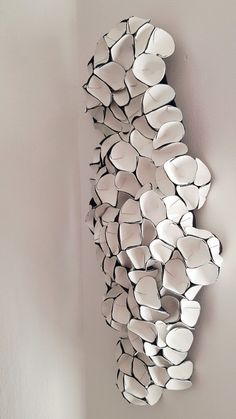 Hand made leather decor Working With Wood, Ceramic Wall Sculpture, Ceramic Sculpture Figurative, Making Furniture, Wood Sculptures, Hallway Ideas Entrance, Deco Originale, Ceramic Wall Art, Clay Wall