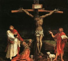 the crucifix is depicted in this painting