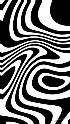 an abstract black and white background with wavy lines